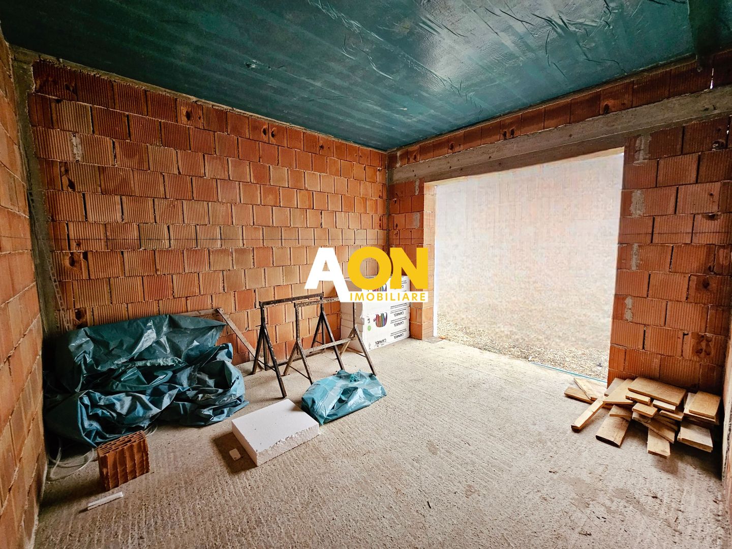 Casa nouă 123 mp utili, semifinisată, 535 mp teren, pod mansardabil - Poză 11