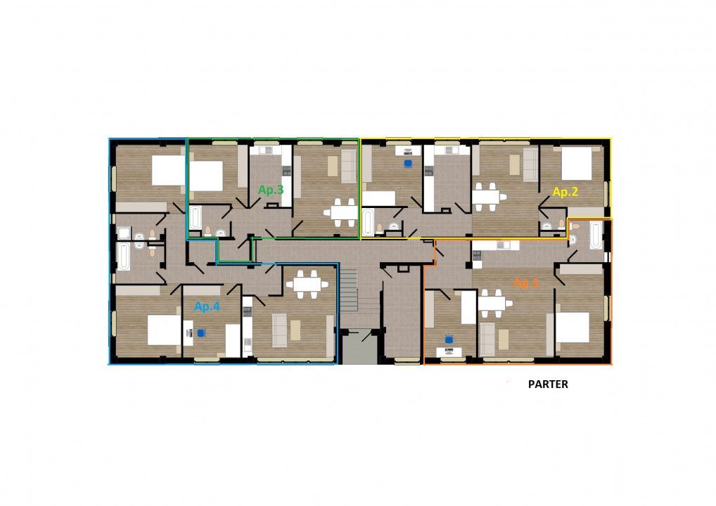 Zorilor Residence, Apartamente Noi 2-3-4 camere - Str. Zorilor - Carei - Poză 5