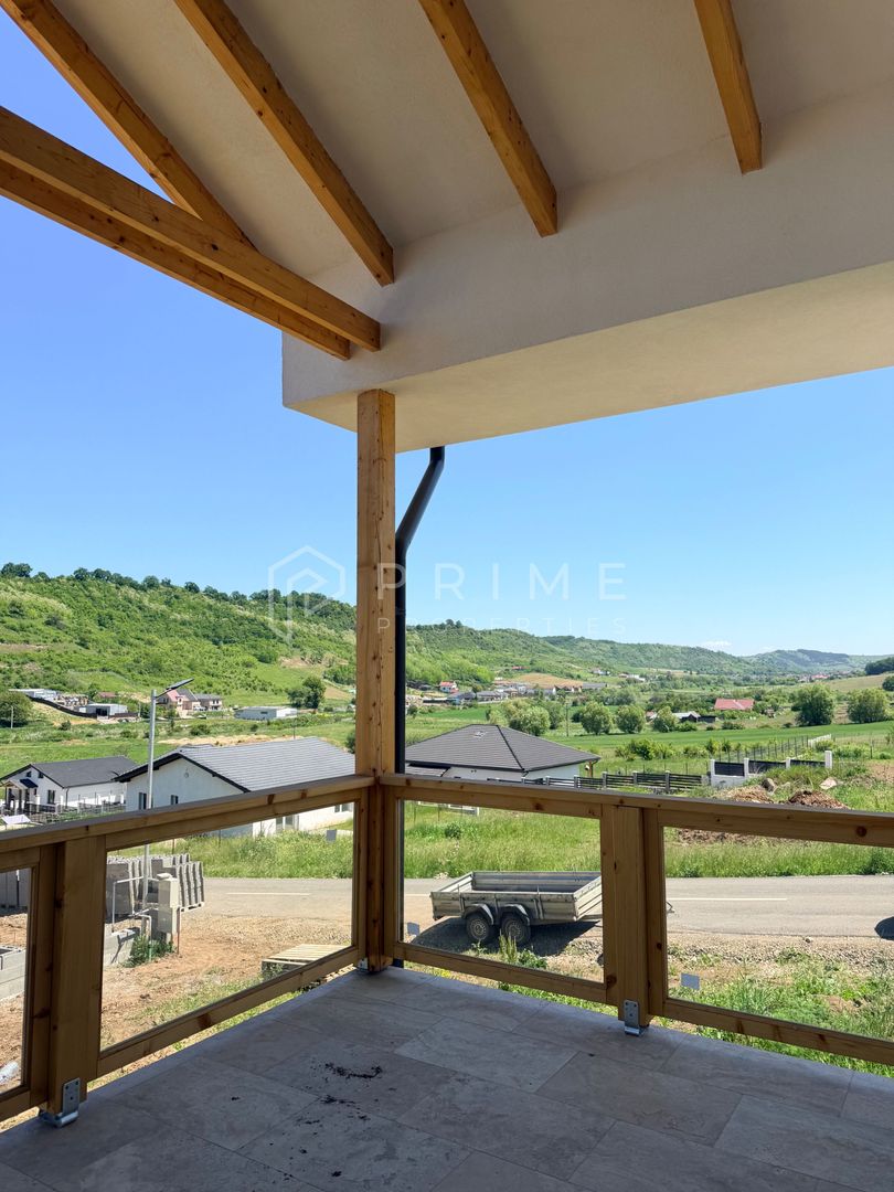 Vilă chalet modern cu perete panoramic de sticlă - Livezeni, Mureș - Poză 7