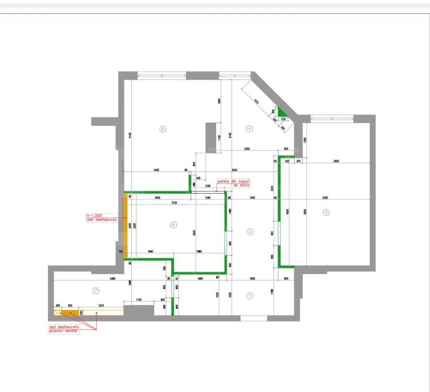 Vânzare, apartament, 3 camere str. Ioana Radu,Buiucani - Poză 11