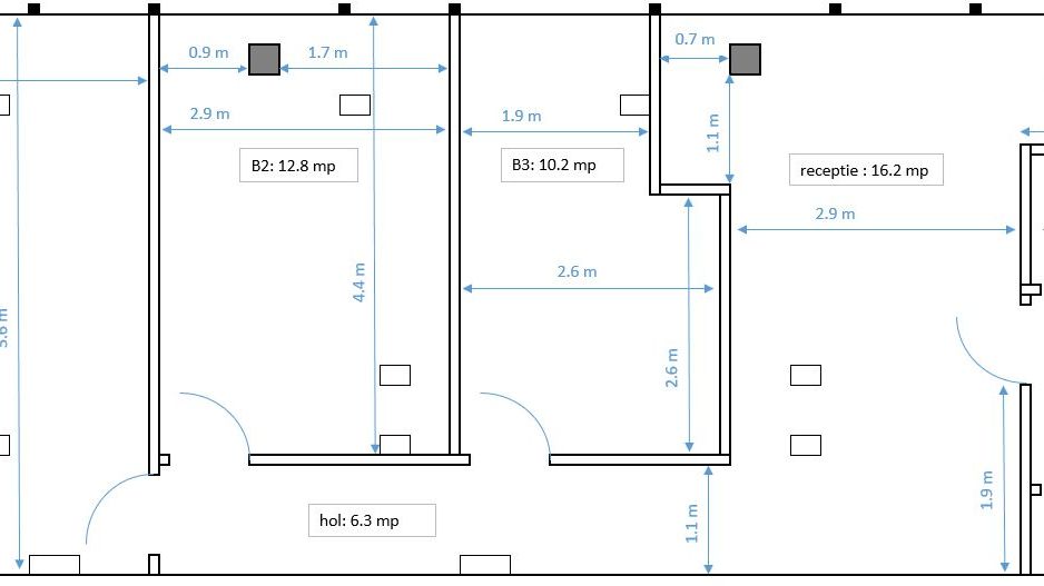 Birou de inchiriat ultracentral, la parter - Poză 7