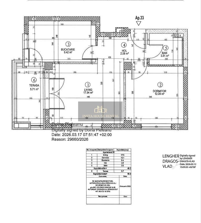 ♦️2 camere Baneasa / Sisesti - Balcon generos & Parcare♦️ - Schiță 11