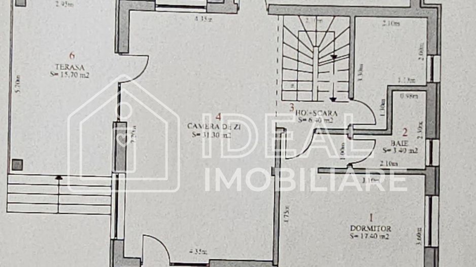 Vila Moderna cu 4 camere si 600 mp de curte, in Tocile - Schiță 15