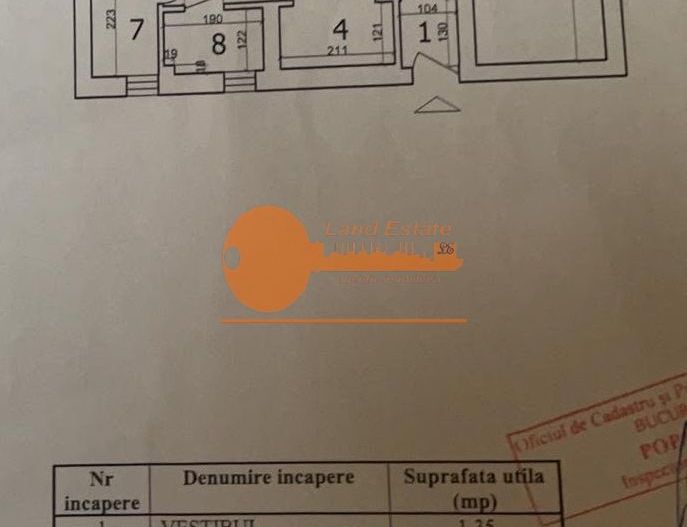 Apartament 3 camere | Gorjului | centrală proprie | mobilat complet - Schiță 6