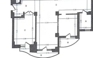 INCHIRIERE APARTAMEN | UNIRII | 132 MP | NEMOBILAT | IDEAL BIROU-SEDIU - Schiță 16