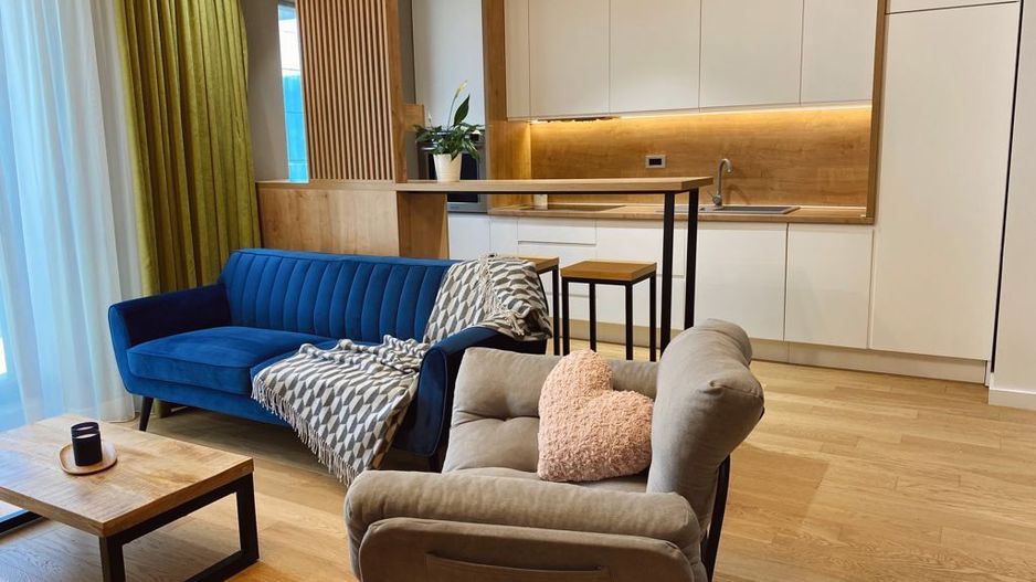 Apartament modern de 2 camere cu terasă spațioasă în zona Aviației - Poză 2