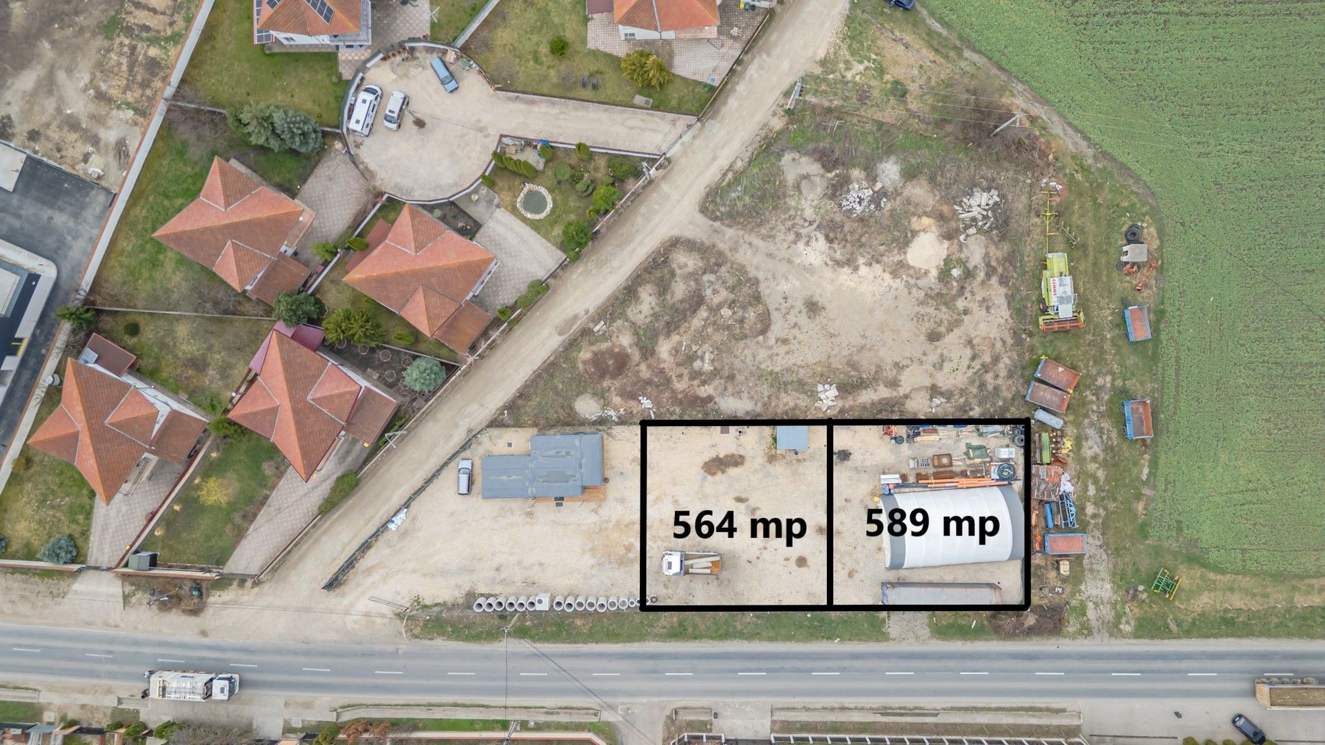 Loturi de casa cu utilitati si acces la strada asfaltata in Harman - Poză 2