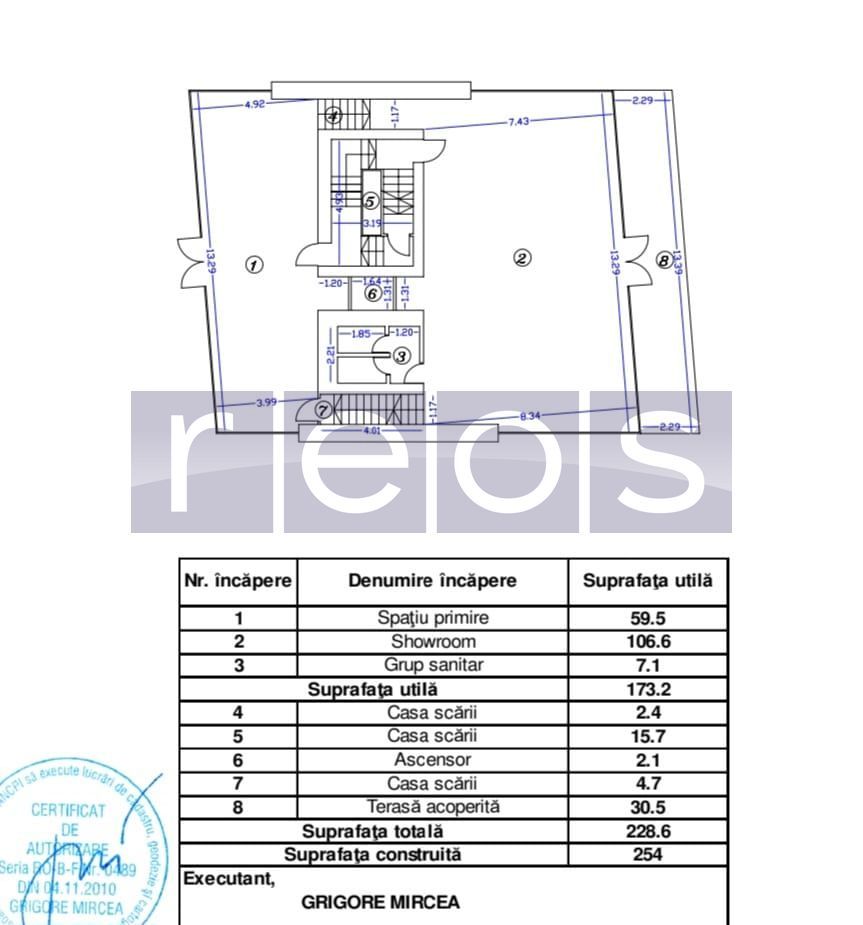 VANZARE -CLADIRE DE BIROURI - ARHITECTURA EXCEPTIONALA - Poză 29