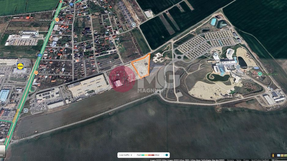 Teren de vanzare - betonat- pretabil industrial- Balotesti - Therme - Poză 1