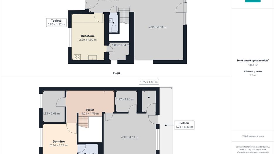 Casă Terraced / Townhouse, 120 mp utili, Sânmartin - Poză 10