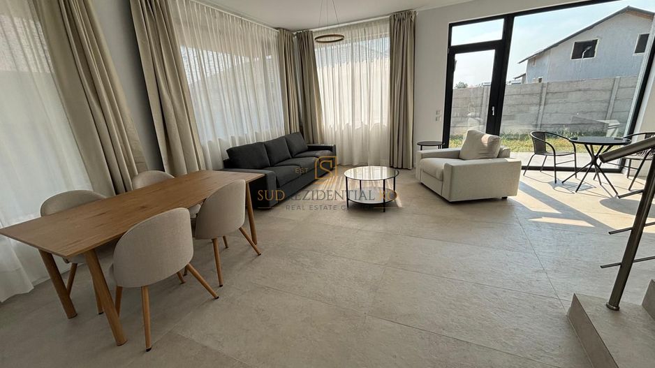 Vila individuala, Tunari, P+1+terasa, finisaje premium, mobilata lux - Poză 3