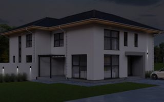 Casa la cheie 4 camere,120 mp,512 mp teren,cu gard si pavaj - Poză 15