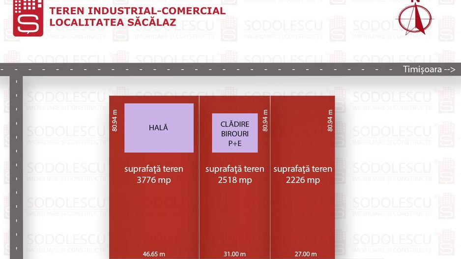 Proprietate in zona industriala Sacalaz - Poză 1
