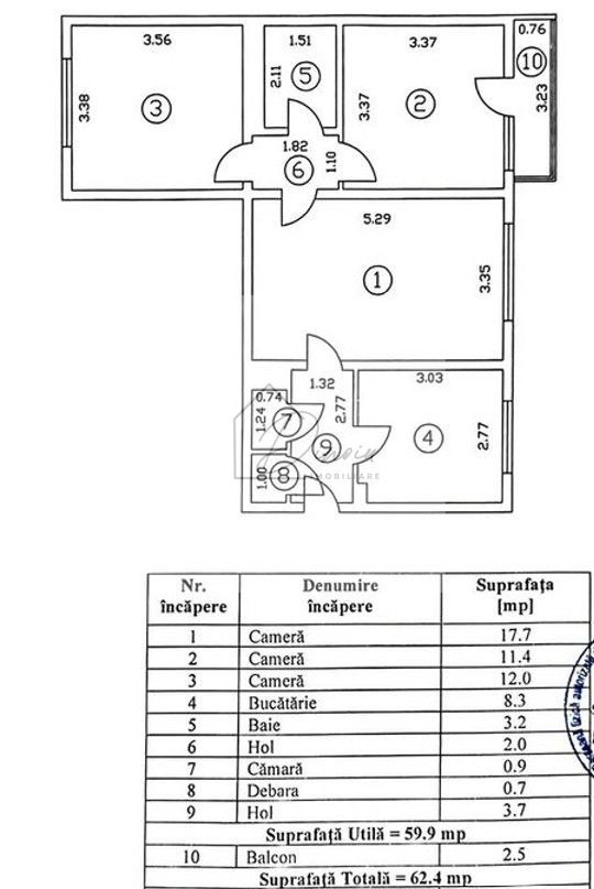 Apartament 3 camere Câmpia Libertății Titan I etaj 10/10 I COMISION 0% - Poză 2