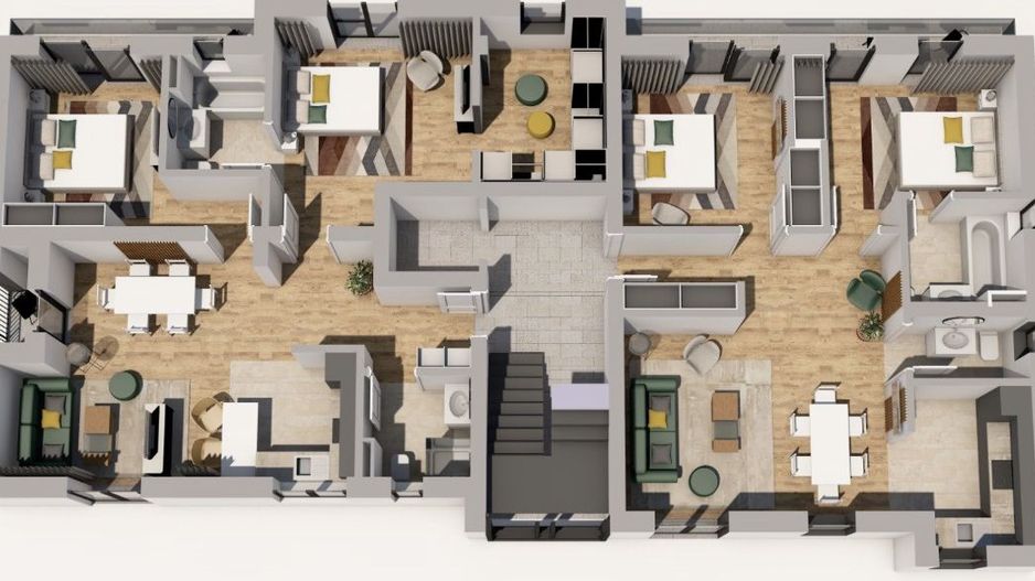 Ap 3 camere Kamsas Baba Novac - Poză 3