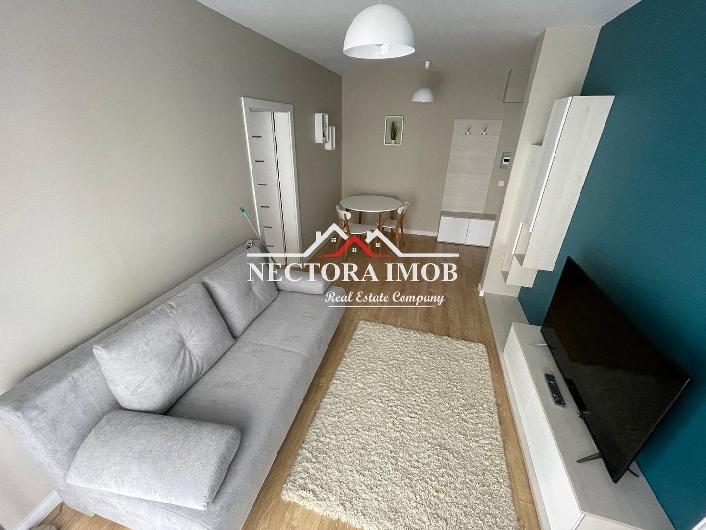 NECTORA IMOB-Apartament 2 camere, Prima Onestilor,45 mp, Et.5/8,Utilat - Poză 1