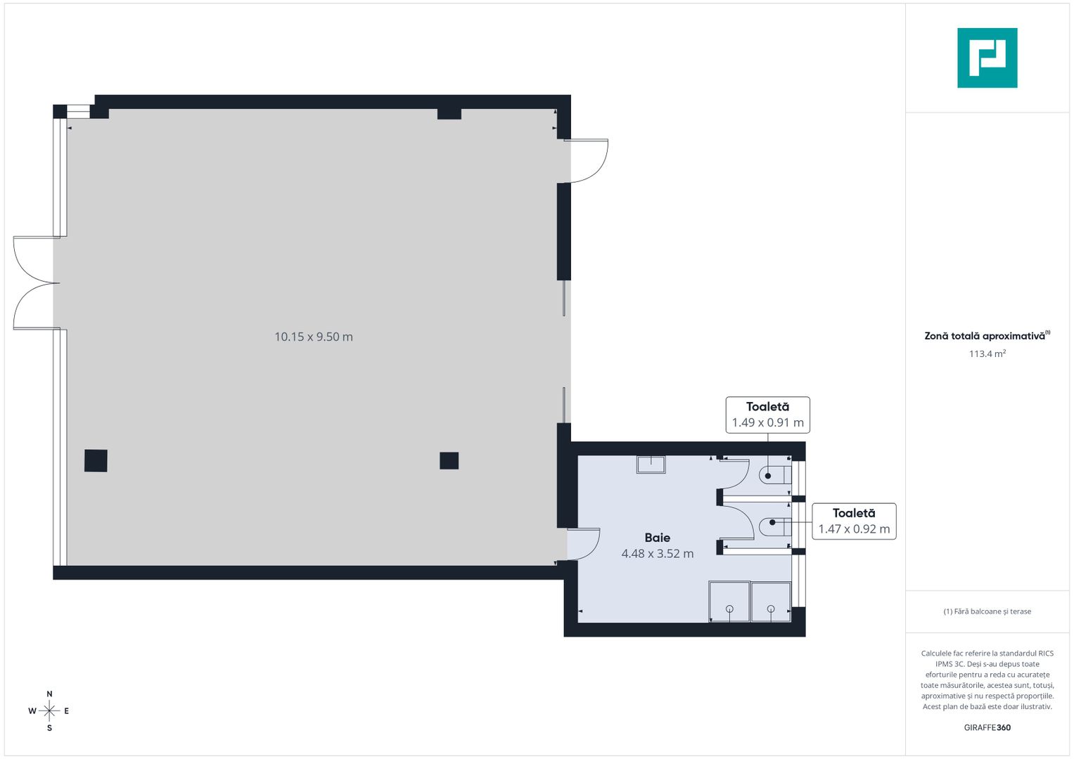 Spațiu comercial 113mp - Frumos Renovat - Cantemir - Poză 8