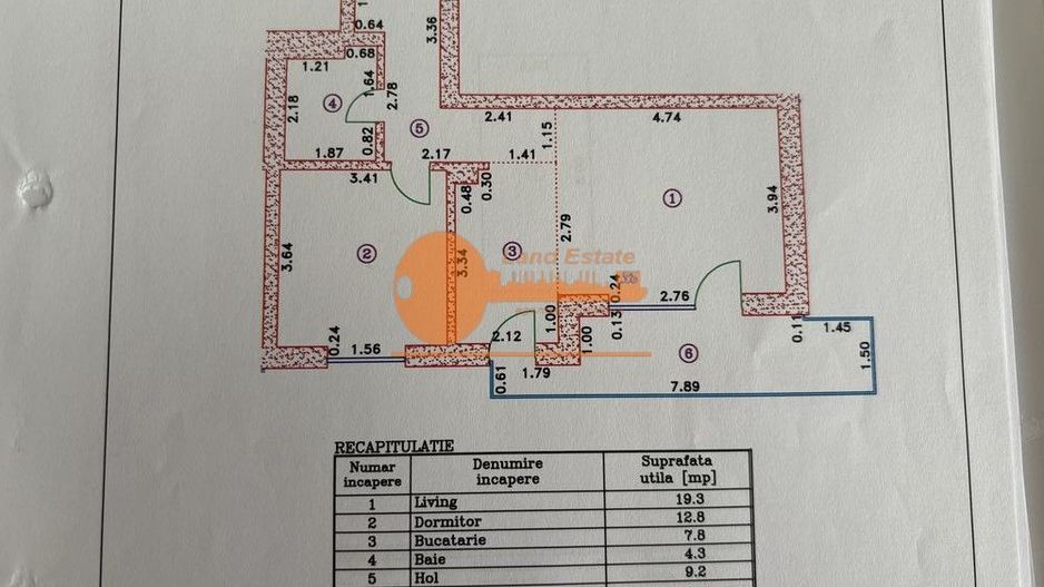 Apartament 2 camere – complex rezidențial 2023, Diham / Morarilor - Poză 7