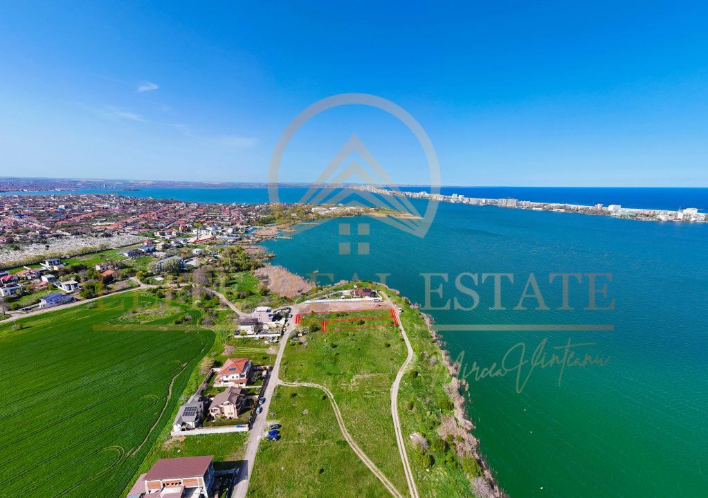 Palazu Mare - Primul lot la lac - Teren 2600 mp cu deschidere de 36,98 m - Poză 1