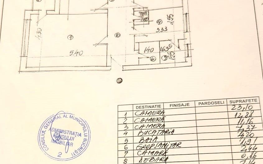 Vanzare Apartament 3 Camere Stradal pe Bd Nerva Traian - Poză 3