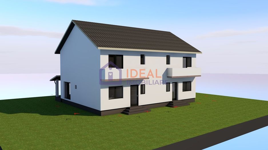 Duplex cu 4 camere si 250 mp de curte, in Selimbar - Poză 8