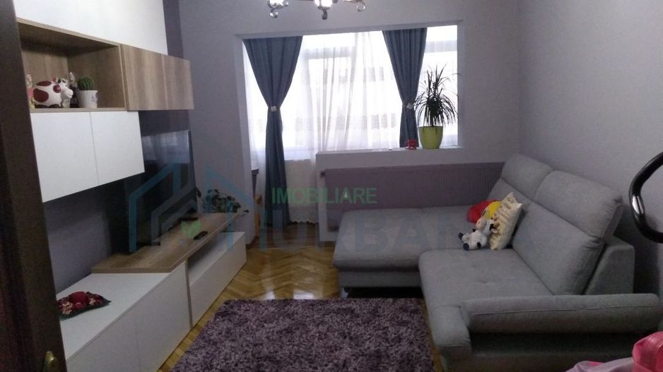 Apartament 3 camere, Mircea cel Bătrân, decomandat, 62 mp, parțial mobilat - Poză 1