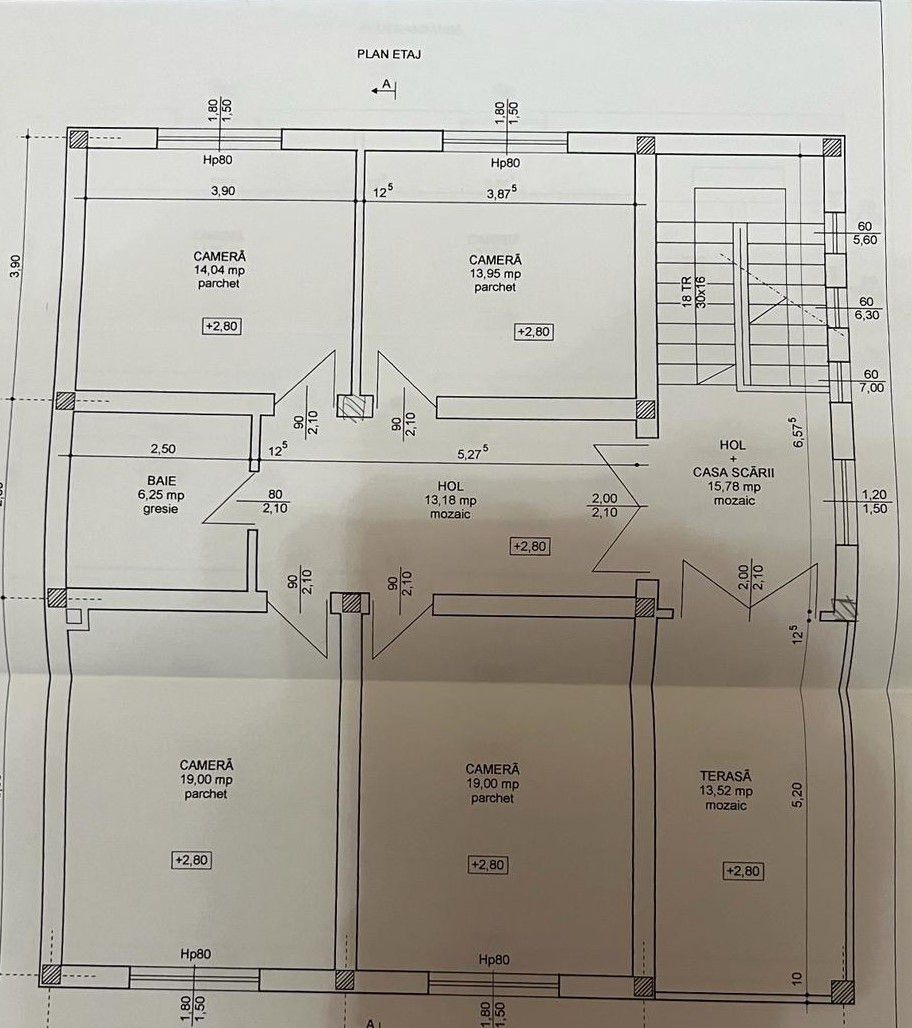 Casa S+P+E+M | 605 mp utili | 10 camere | 3 bucatarii | 4 bai | 3 terase | Garaj - Poză 43