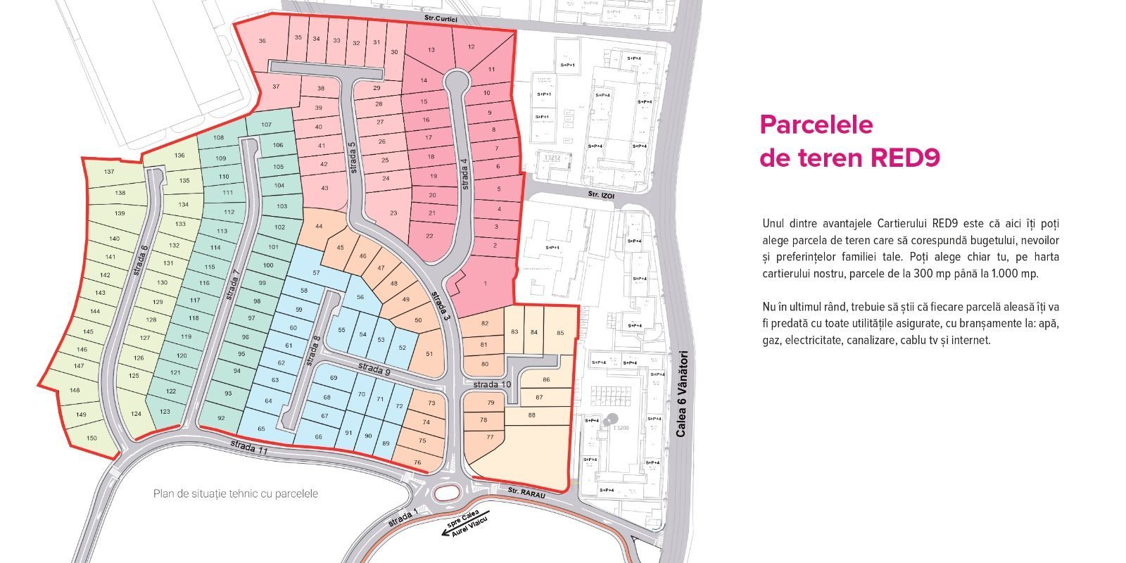Parcela de teren in ARED CITY, cel mai modern cartier | Fără agenții! - Poză 3