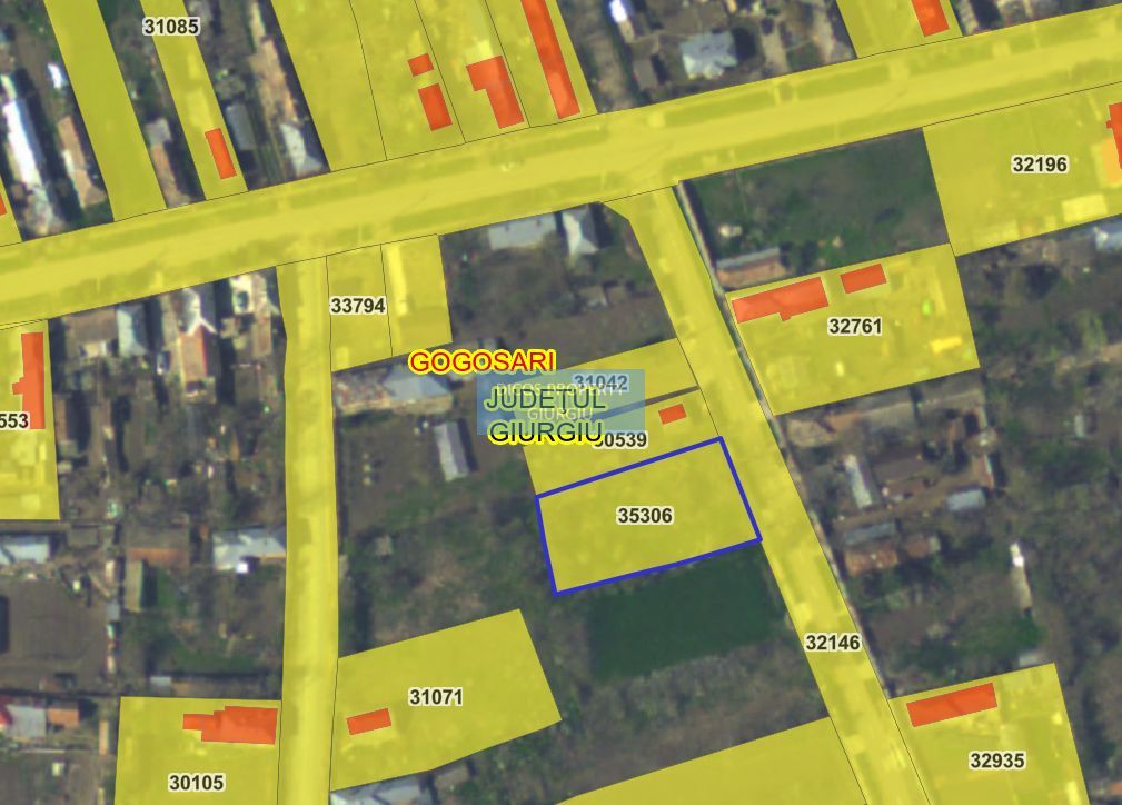 Teren intravilan 1.200 mp – Gogoșari, Giurgiu - Poză 2