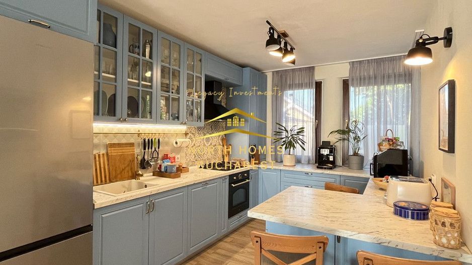 Vila 5 Camere + curte 400mp si 5 locuri parcare + Garaj - zona Pipera - Poză 3