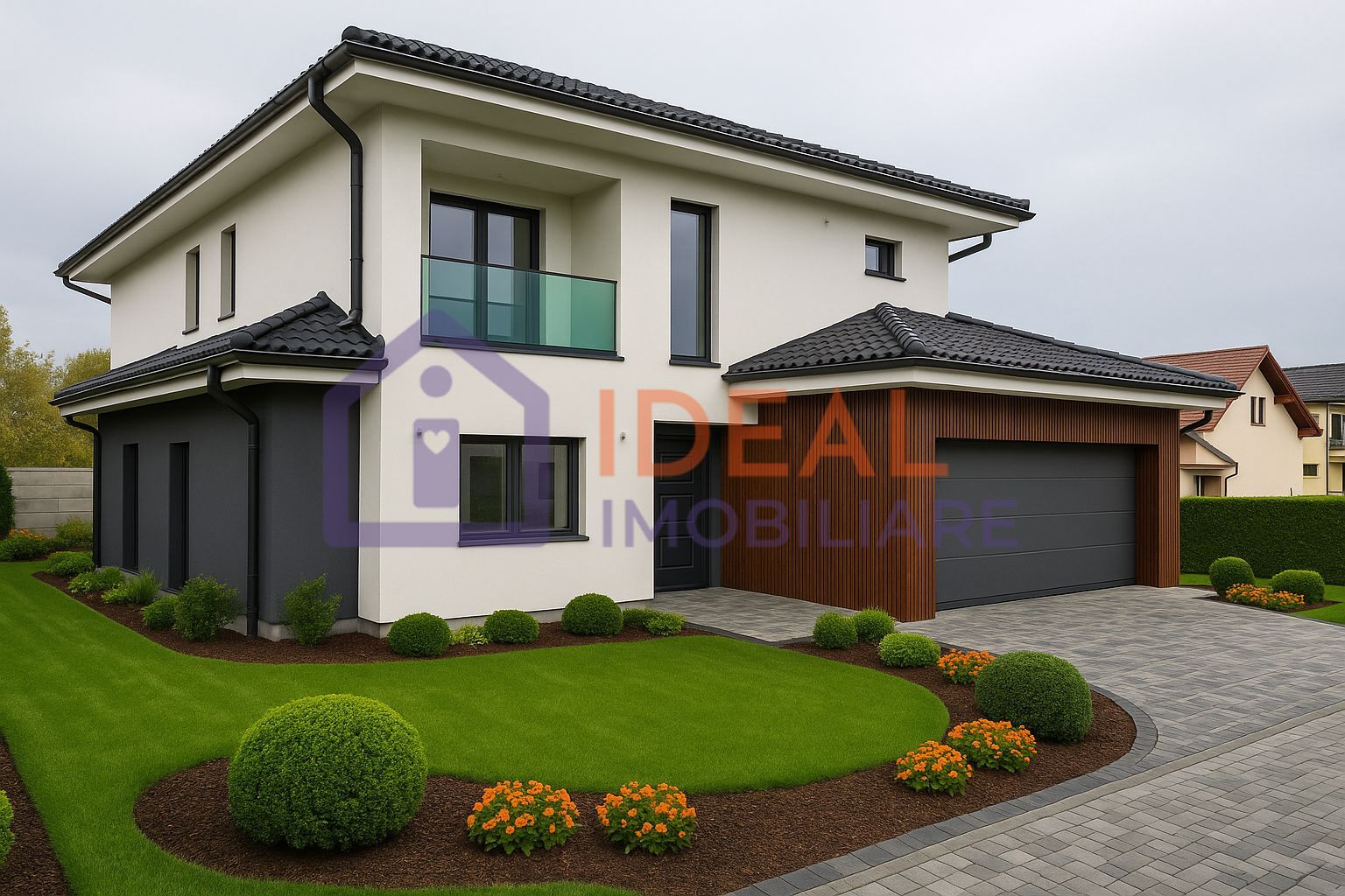 Casa Individuala Morderna cu 4 camere si 450 de mp de curte - Poză 1