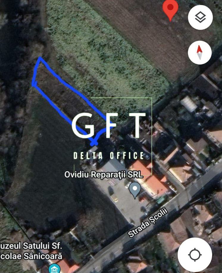 Teren intravilan, 910mp Sannicoara - Poză 2