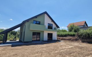 Casa individuala 5 camere teren 504 mp interior alb carport Selimbar - Poză 5