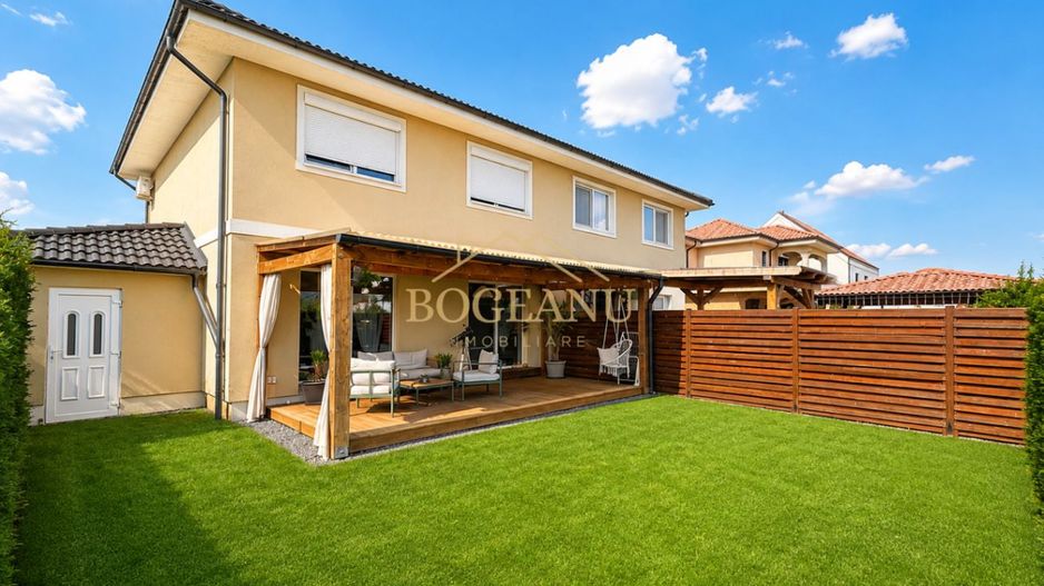 BG174-Duplex Premium-Mobilat,Utilat,4 camere,gazon,garaj-Giroc - Poză 28