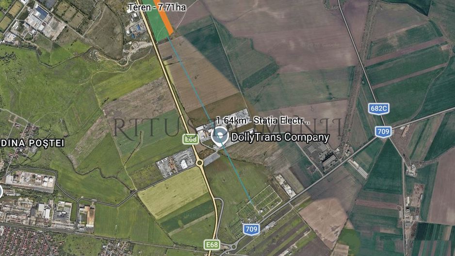 Teren Industrial de 7.71 hectare, Centura Arad, Livada - Poză 2