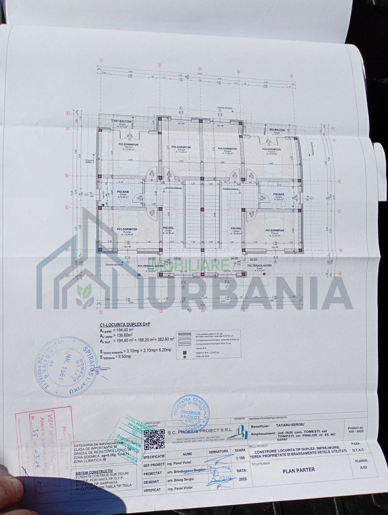 Casa tip duplex în tomesti - Poză 7