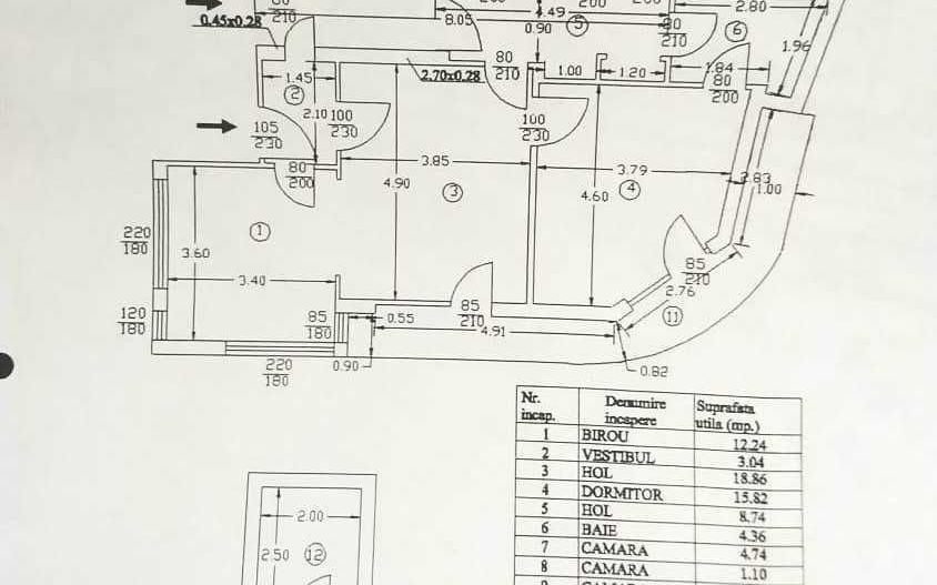 De vanzare Apartament 3 camere, Cartier Armenesc, Gradina Icoanei - Poză 8