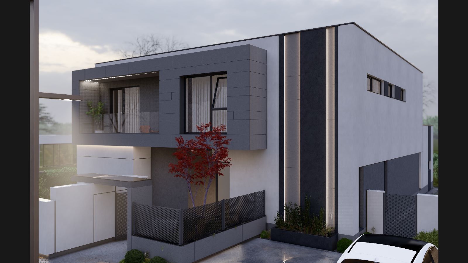 Locuinta individuala in stil contemporan - Poză 3