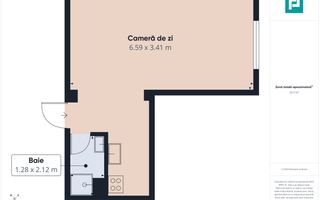 Apartment pentru inchiriat o cameră. - Poză 8