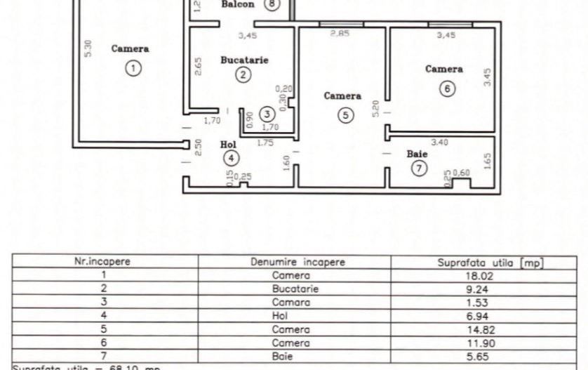 Apartament 3 camere Timisoara - Poză 5