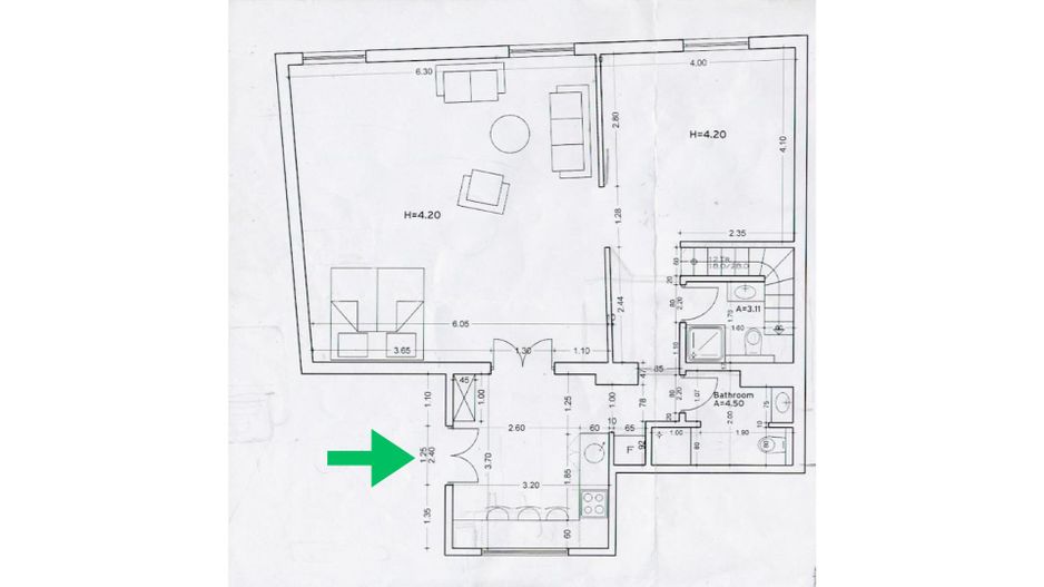 [Comision Zero] Apartament 92 mp, etaj 1, Bd. Eroilor - Schiță 20
