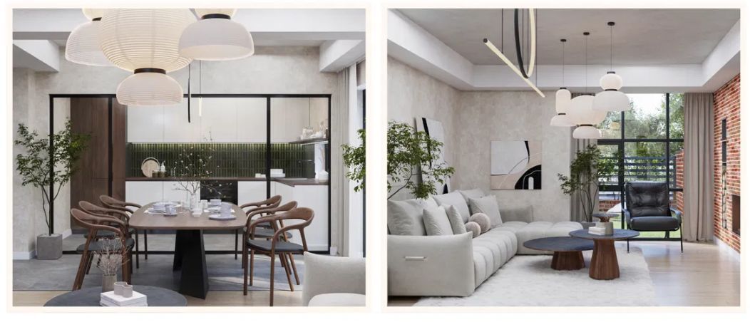 Locuință tip duplex cu design modern și curte proprie | 800m Colosseum mall - Poză 4