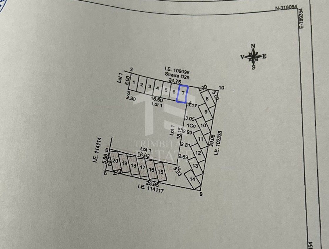 Studio cu loc parcare zona Mamaia Sat - Navodari 250m de plaja - Schiță 10