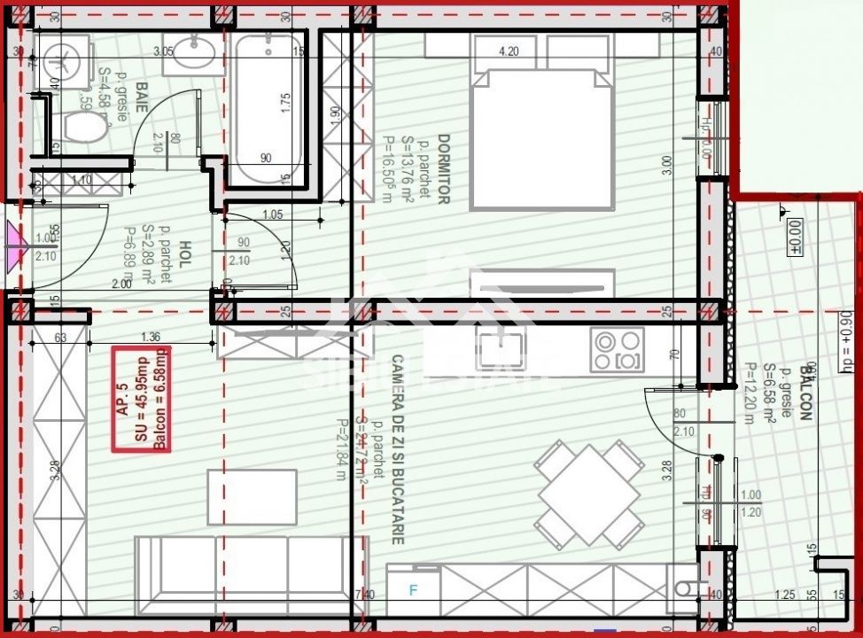 Investiția perfectă: apartament modern cu 2 camere si balcon în Șelimbăr - Poză 2