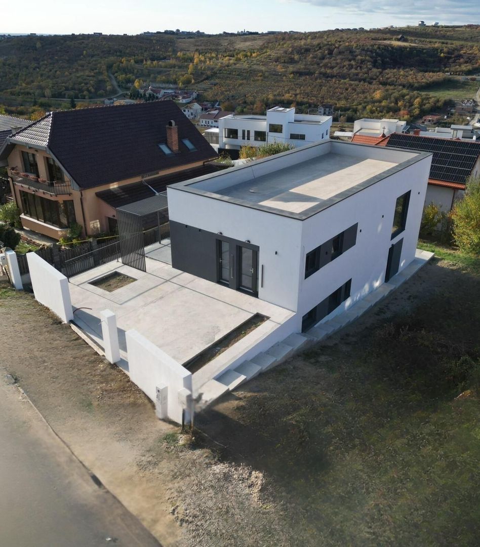 Vilă nouă design mediteranean, proiect deosebit și panoramă- 299.000 E - Poză 8