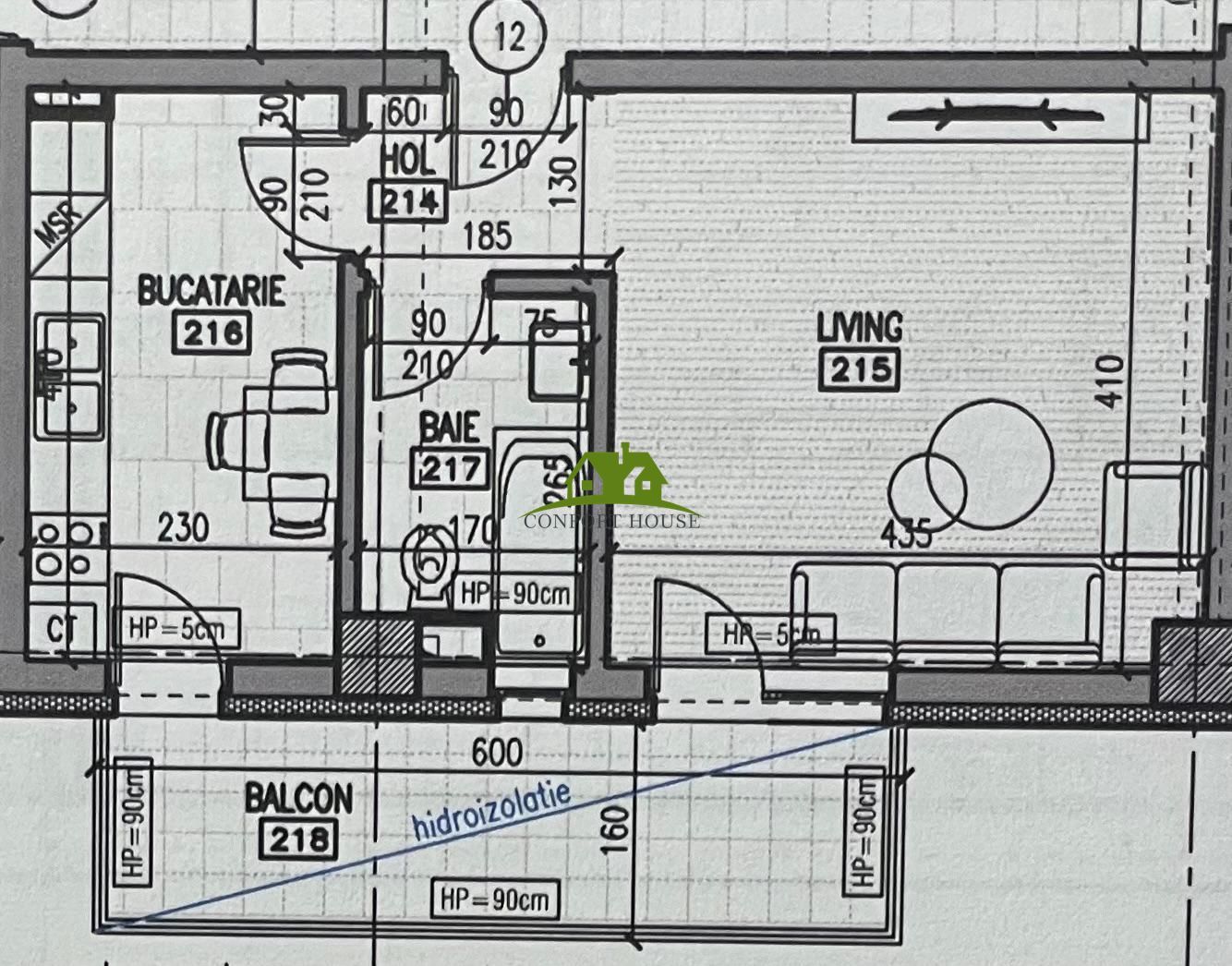 Garsoniera, bloc nou, P+3, Nr.12, Et.2, Bl.6 - CP2462252 - Poză 5