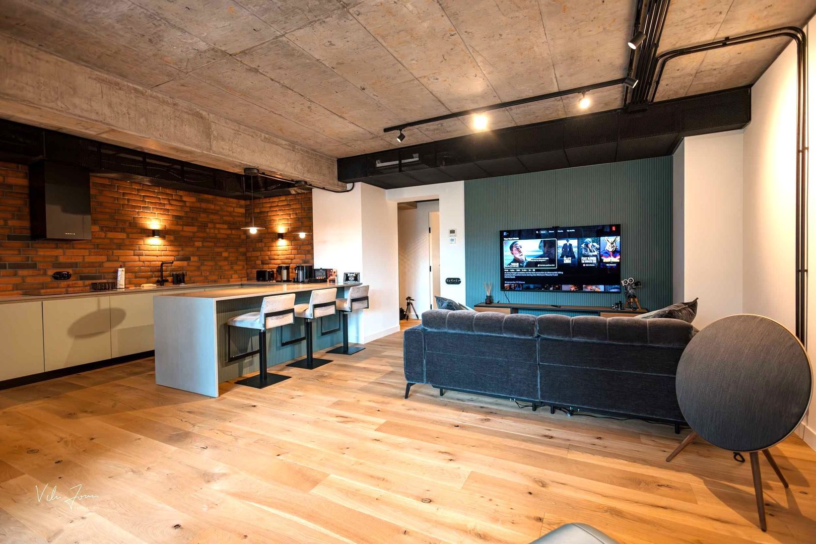 Apartament 2 Camere | Aviatie | Parter cu Grădină privata | Brick Lofts - Poză 2