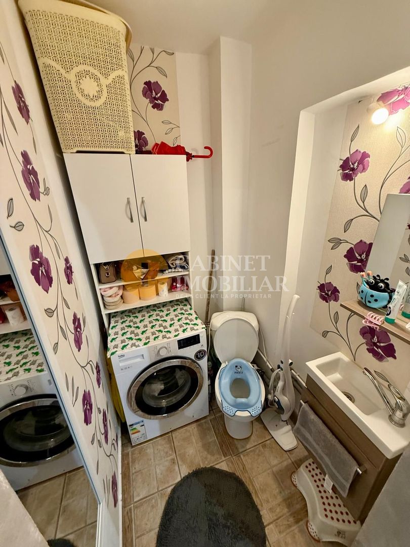 3 CAMERE DECOMANDAT--2 BAI--ETAJ INTERMEDIAR--RENOVAT--MOBILAT+UTILAT - Poză 8