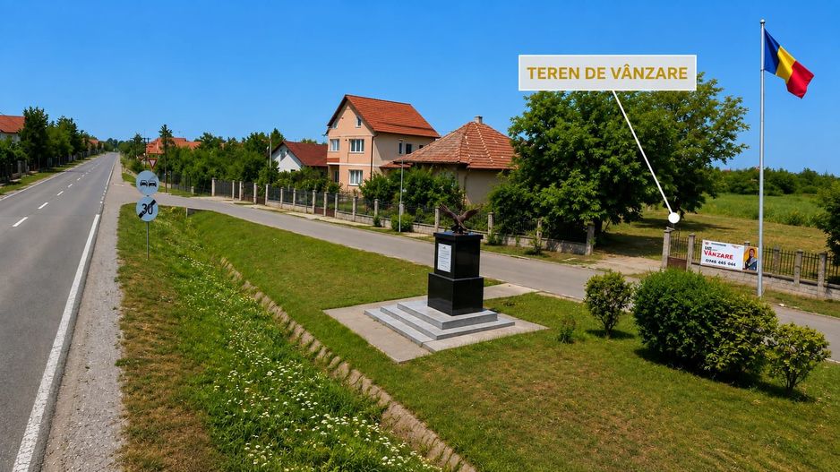 Teren intravilan de vânzare – Doba - Poză 13