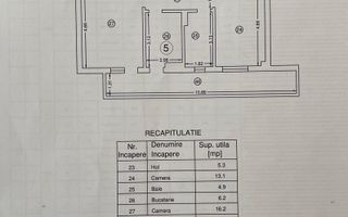 Apartament 2 Camere/Decomandat 60mp/Loc de Parcare/Bloc Nou/Kaufland Pacurari! - Poză 7
